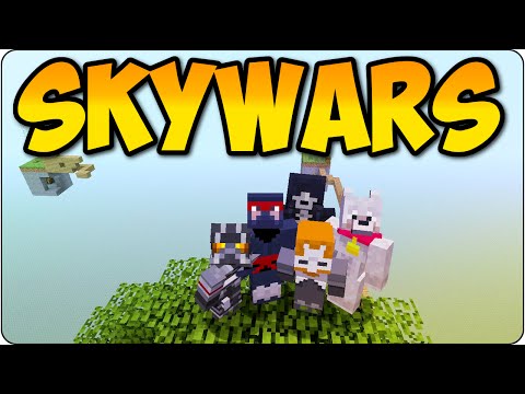 Minecraft PS3, PS4 Skywars King of the Hill -Multiplayer PVP Playstation 4 Console Edition Gameplay