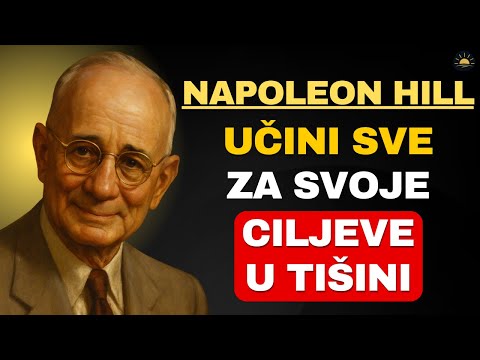 Radi u tišini, tvoj će uspjeh sam progovoriti | Napoleon Hill