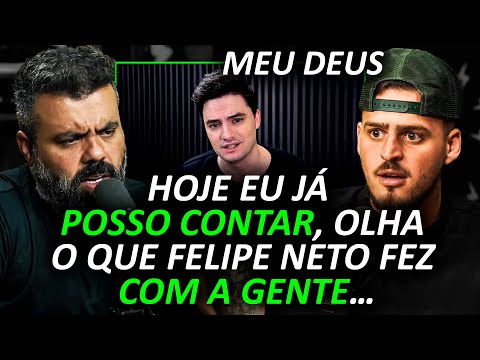 IGOR EXPOSES FOR THE FIRST TIME THE BACKSTAGE OF THE TRETA WITH FELIPE NETO