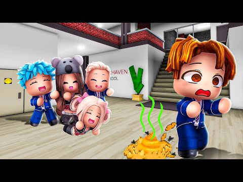 Bean POOPED at SCHOOL because of Spoiled Taco..(Brookhaven)