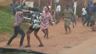 Street fighting in Uganda