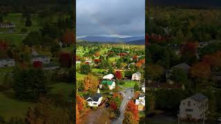 Autumn in New Hampshire 4K🍁Golden forests, serene mountains and vibrant fall colors #autumn