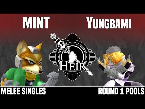 Heir 4 - MINT (Fox) vs Based God | Yungbami (Sheik) - MELEE SINGLES - ROUND 1 POOLS