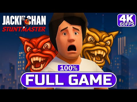 Jackie Chan Stuntmaster - Full Game 100% Walkthrough (4K 60FPS - No Commentary)