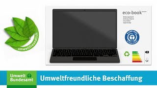UBA-Erklärfilm: Umweltfreundliche öffentliche Beschaffung