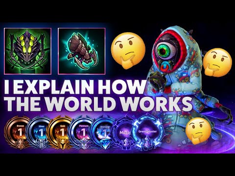 Abathur Monstrosity - I EXPLAIN HOW THE WORLD WORKS - Bronze 2 Grandmaster S3 2022
