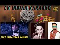 Tere Jaisa Yaar Kahan Karaoke With Scrolling Lyrics in Hindi & English