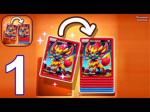 Card Collector - Gameplay Part 1 Monsters Stack Card Collection (iOS, Android) - YouTube