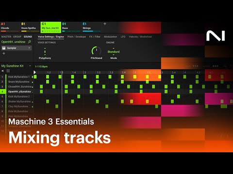 How to mix your track with Maschine 3 software | Native Instruments