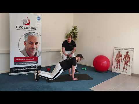 Übung 8 - Liegestütz -