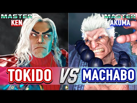SF6 🔥 TOKIDO (Ken) vs MACHABO (Akuma) 🔥 Street Fighter 6 High Level Gameplay