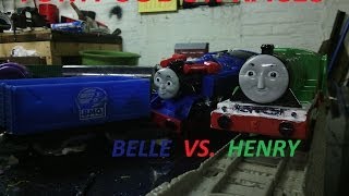 Tomy Sodor Race Round 1 Race 7: Henry vs. Belle