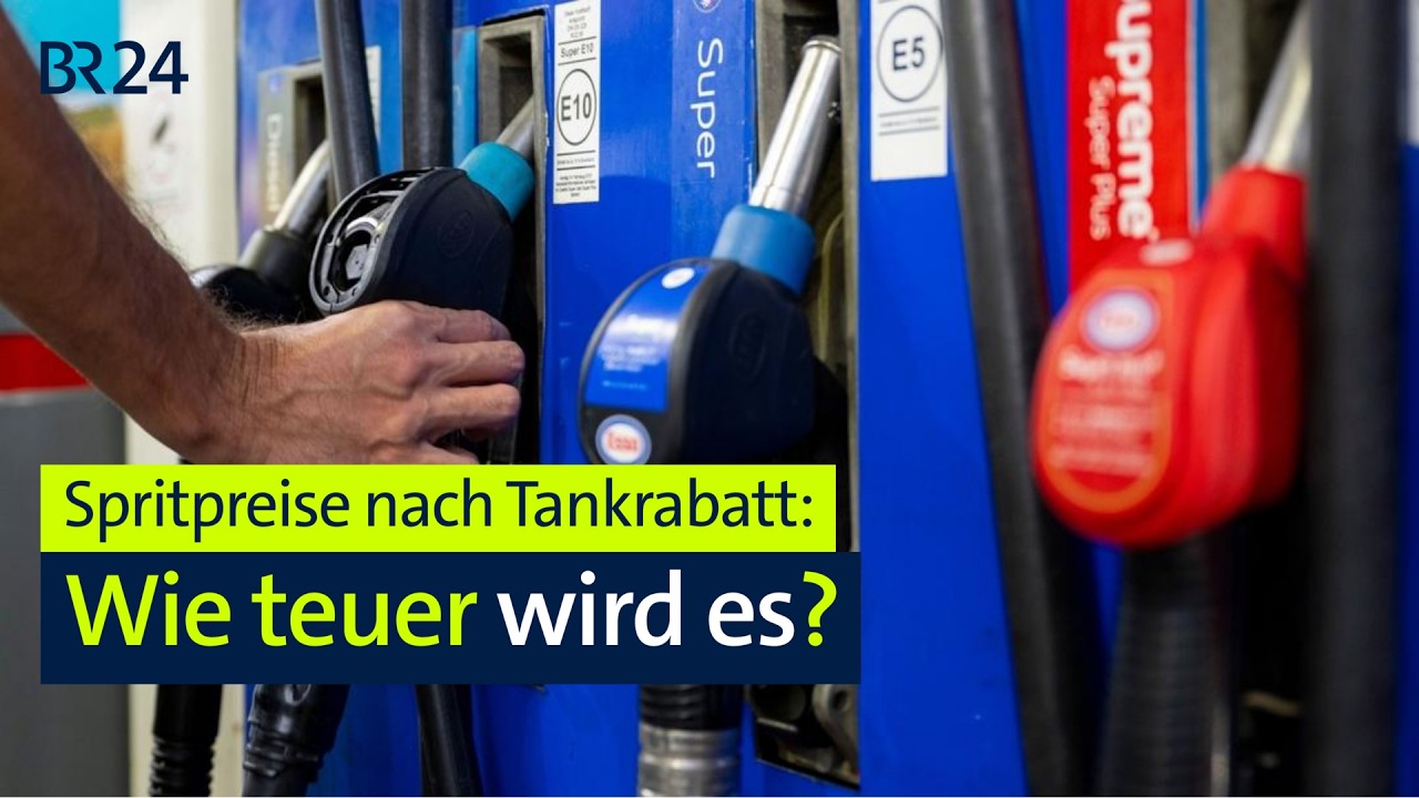 Spritpreise nach Tankrabatt: Wie teuer wird es? | BR24live