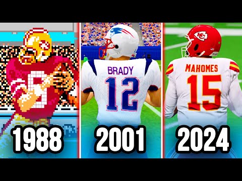 Playing Every Madden In One Video! (1988-2024)