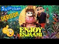 Enjoy Enjami Dhee Ft Arivu Shinchan Version Animated By Toon Thalaiva