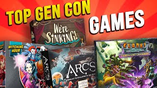 TOP GAMES THAT ARE GOING TO BE AT GEN CON 2024