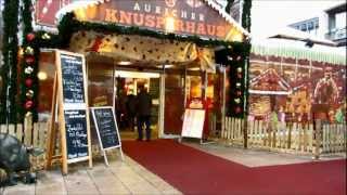 preview picture of video 'Aurich Deutschlands grösstes Knusperhaus Weihnachtszauber 2012 biggest gingerbread house'