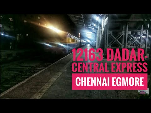 12163/Dadar-Central Express//Chennai Egmore Suparfast Express