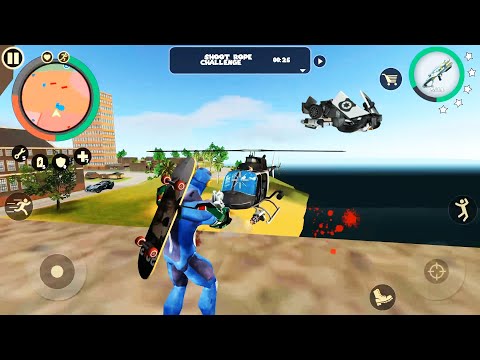 Rope Hero: Vice Town(Best Damaging Gun) – New Powerful Gun For Rope Hero – Android Gameplay