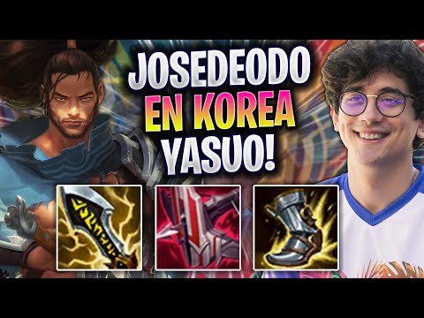 JOSEDEODO JUEGA YASUO EN KOREA! - EST Josedeodo Juega Yasuo Top vs Kassadin! | Preseason 2023