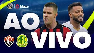 VITÓRIA X MIRASSOL AO VIVO COM IMAGENS DO ESTÁDIO DO BARRADÃO | BRASILEIRÃO 2026