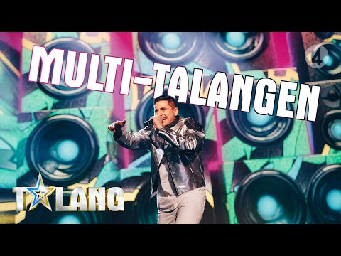 Rezdar Bakri bjuder på en mix av dans och rap i Talang 2019 - Talang (TV4)