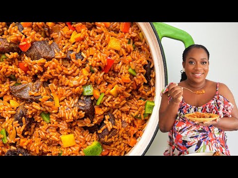 The BEST JOLLOF You Will Ever Make - BEEF JOLLOF RICE