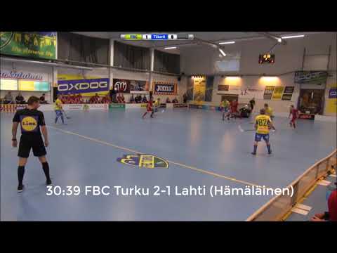 FBC Turku - Tiikerit 13.10.2017 maalikooste