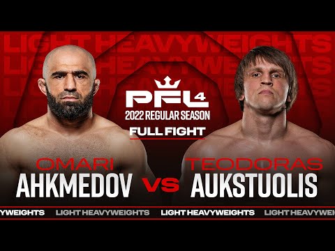Omari Akhmedov vs Teodoras Aukstuolis full fight