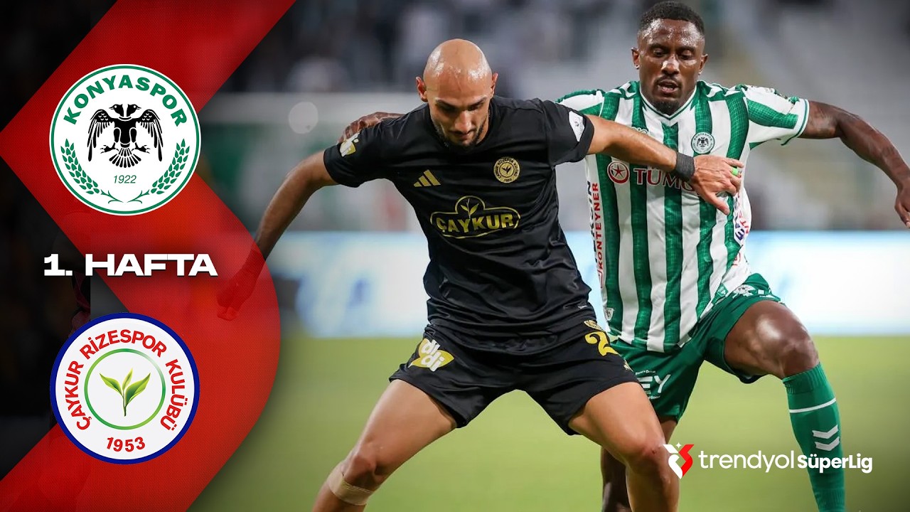 Konyaspor - Çaykur Rizespor - Highlights/Özet | Trendyol Süper Lig - 2026/27