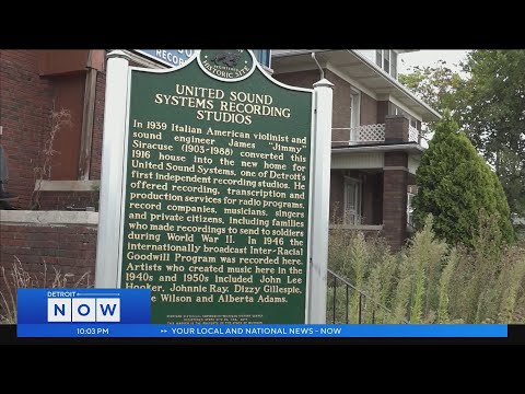 Fight continues to save Detroit's United Sound Systems Recording Studios