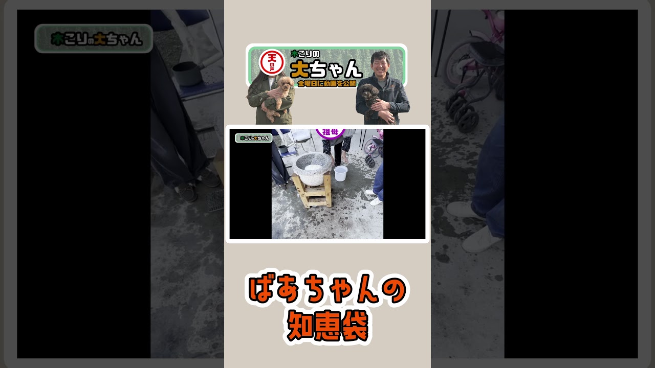 【木こり】ばあちゃんの知恵袋【林業のリアル】