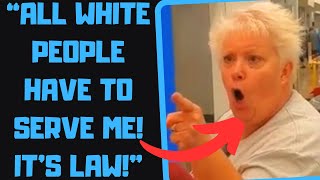 r/IDontWorkHereLady - Karen Demands I Serve Her Since I'm WHITE! Gets Taught a Lesson!