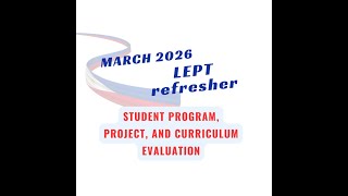 Student Program, Project, and Curriculum Evaluation