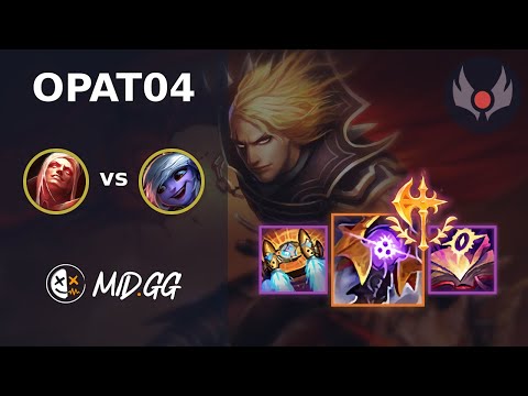 MID.GG: [ Opat04 ] Vladimir BOT vs Tristana | EUW GRANDMASTER | LOL Season 2026