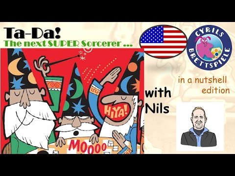 Cyrils Brettspiele - Ta-Da! - in a nutshell (N66) - Americas next super sorcerer