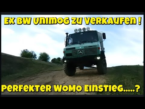Unimog 1300L ex-German army motorhome for sale, the perfect entry into the Unimog WOMO world