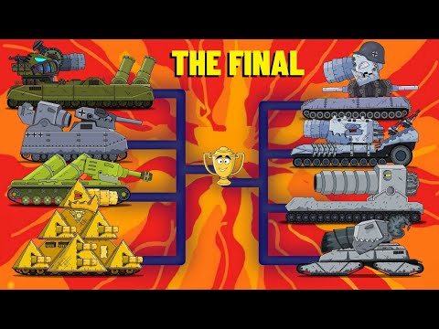 Massacre of Mega Tanks - Мультики про танки