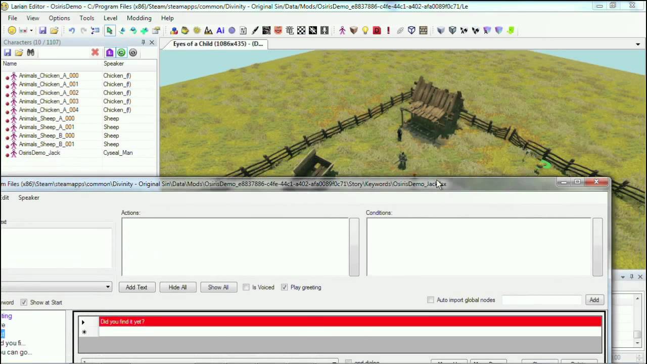 Divinity Engine Tutorials - Scripting Quests (2)