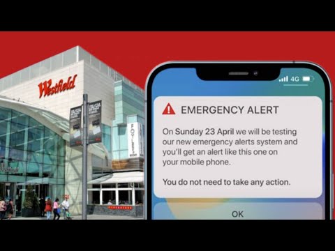 EMERGENCY ALERT SYSTEM - As It Happened - Westfield Shopping Centre London #emergency