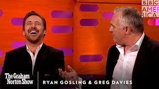 Watch Ryan Gosling Lose It Over Greg Davies&#39; Drunk Tale - The Graham Norton Show