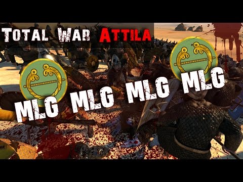 THE MOST MLG MATCHUP EVER PT 1 | Burgundians vs goddamn Burgundians | Total War Attila