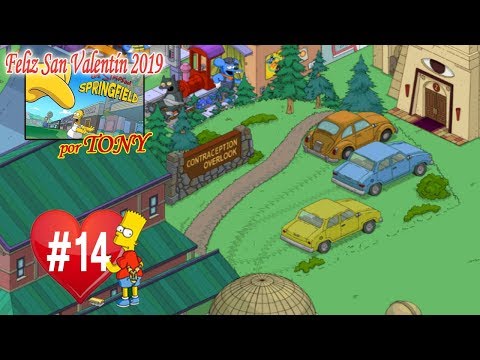 Los Simpson Springfield "SanValentin'19: Cap. 14 - El Mirador Anticoncepción" por Tony
