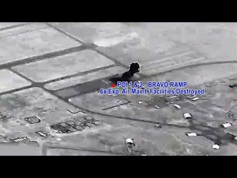 لأول مرة.. البنتاغون يكشف عن مشاهد قصف إيران لقاعدة الأسد في العراق انتقاما لقاسم سليماني…