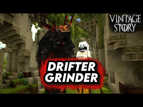 How to Build an Automatic Drifter Farm Trap and Grinder in Vintage Story Early Game