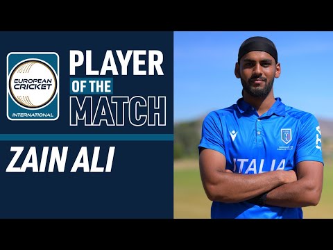 POTM Match 7: Z.Ali  - ITA vs CRO | Highlights | ECI Spain, 2024 | 8 Dec 2024 | ECI24.121
