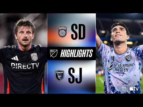 [MLS] 9월 10일 샌디에이고 FC vs 산호세 어스퀘이크스 하이라이트