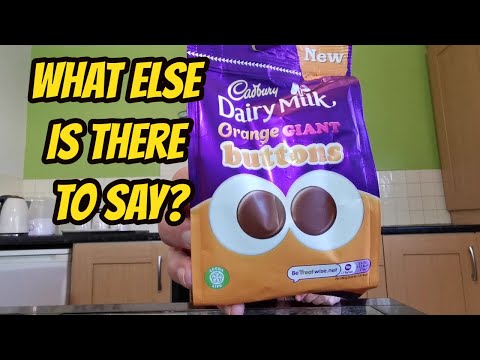 CADBURY'S GIANT DAIRYMILK CHOCOLATE ORANGE BUTTONS