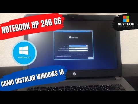 Como instalar o Windows no HP 246 G6