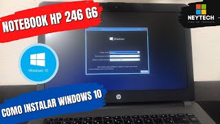 Como instalar o Windows no HP 246 G6